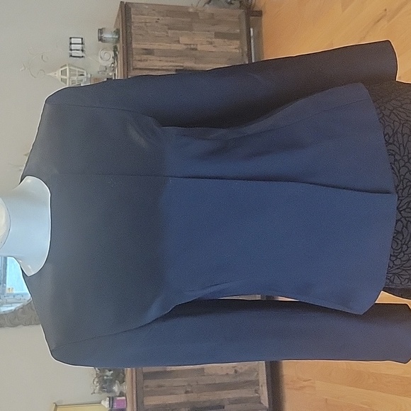 Arkis Navy Silk Evening Jacket - Picture 2 of 14